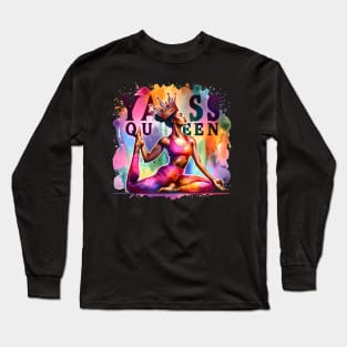 Yas Yoga Queen Long Sleeve T-Shirt